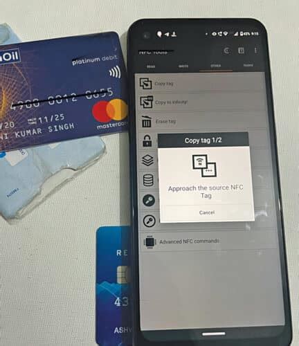 nfc debit card clone